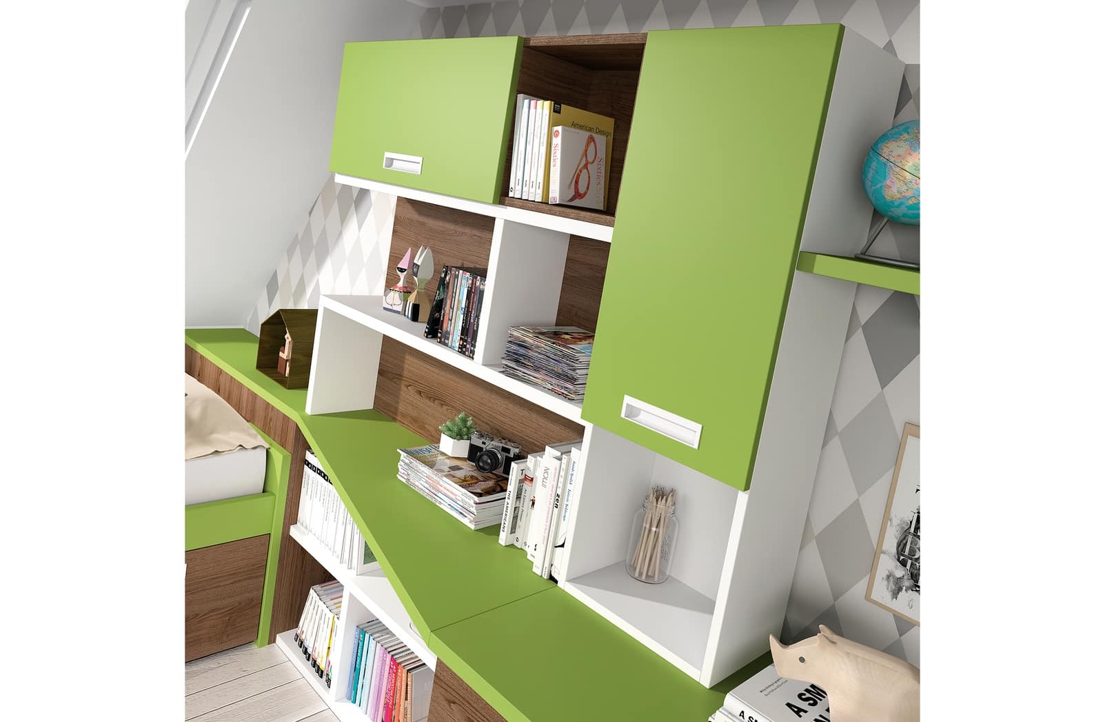 ESCRITORIOS Y ESTANTERIAS